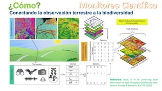 BioTerra: Nuevo sistema de monitoreo de la biodiversidad en desarrollo por el Programa Riqueza Natural de USAID