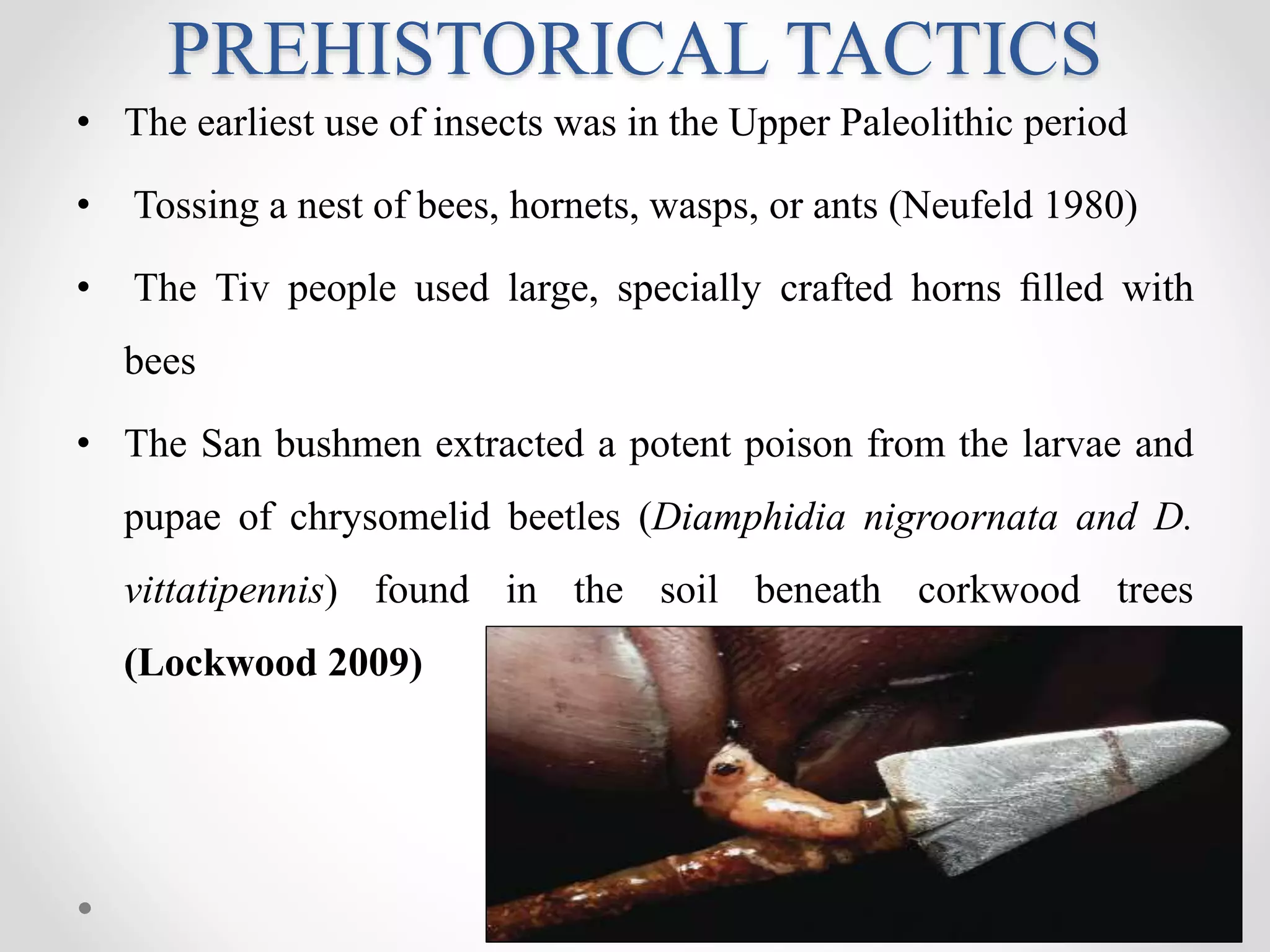 INSECT BASED BIOTERRORISM: AN OVERVIEW | PPTX