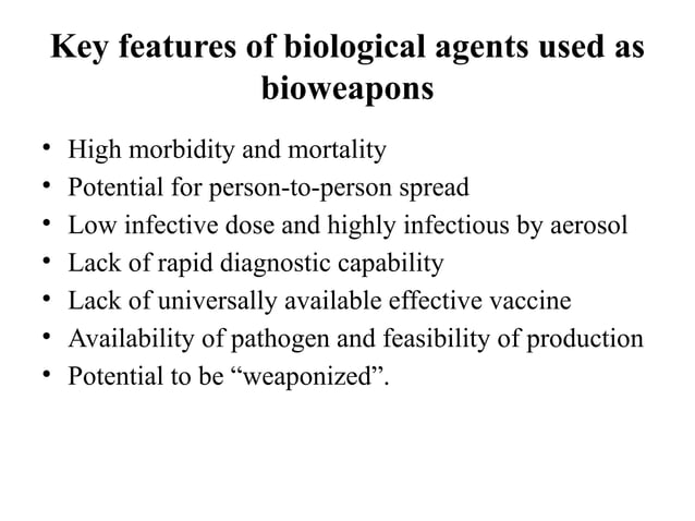 Bioterrorism Microbiology Final Ppt Pptx