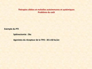 Microangiopathie Thrombotique (MAT)
SHU
-Typique
-Atypique
PTT
-Déficit congénital en ADAMTS13
- Déficit acquis
 