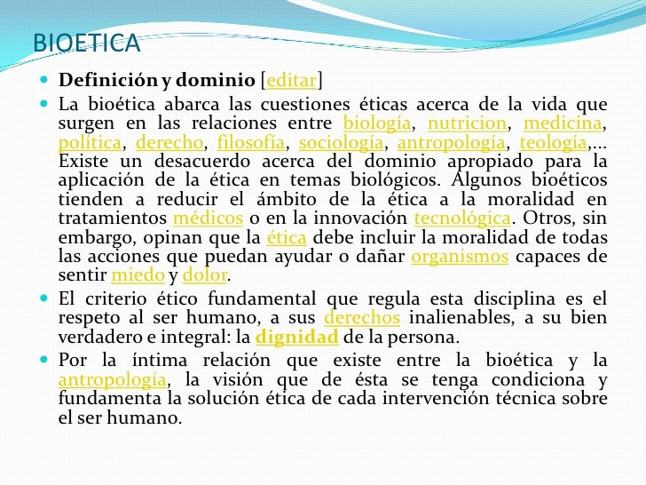Bioética Médica