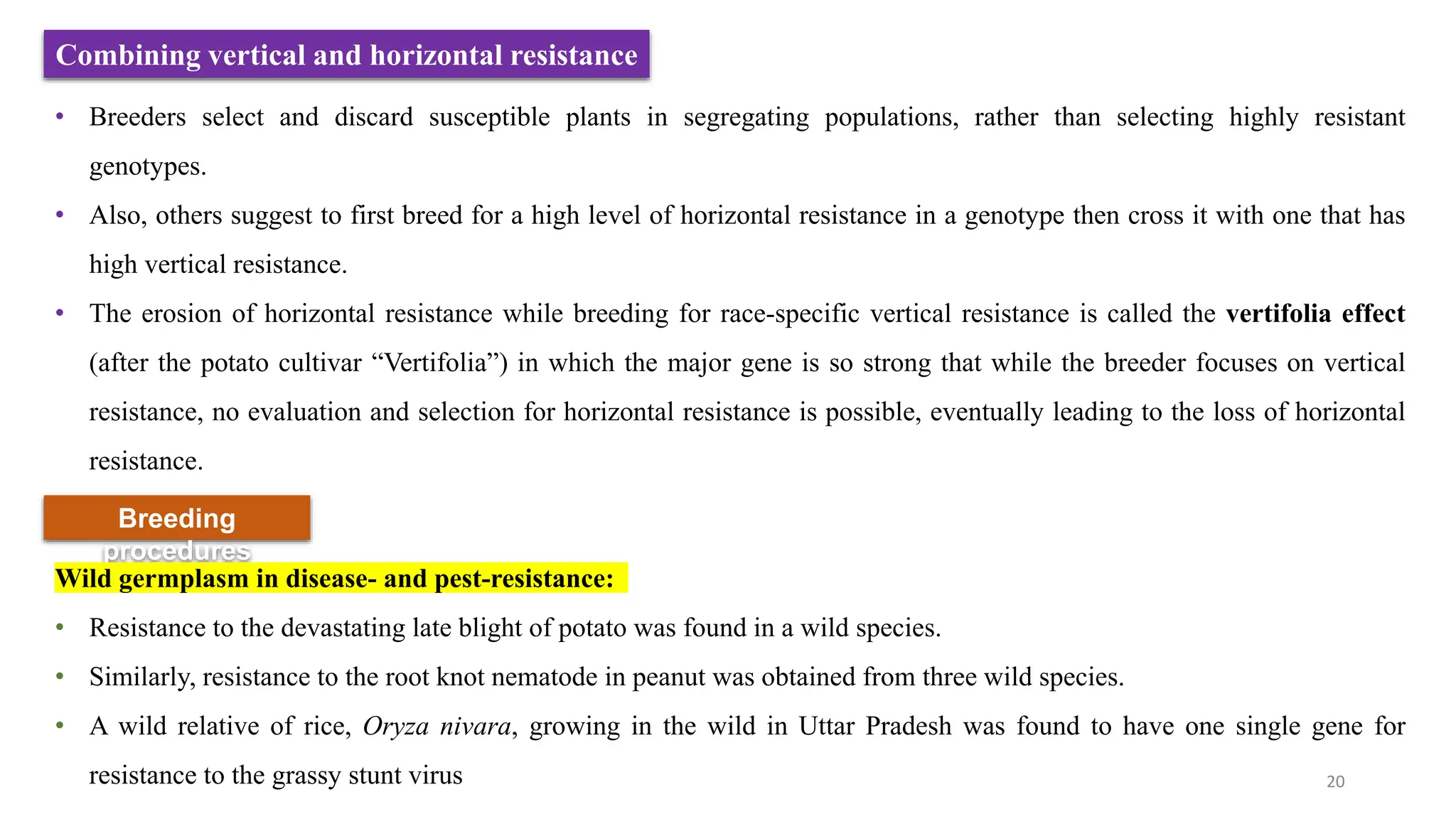 BREEDING FOR RESISTANCE TO BIOTIC STRESS.pptx