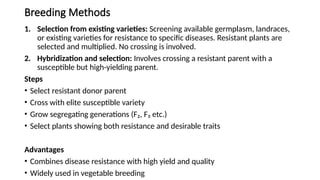 Advanced Breeding Strategies for Biotic Stress Resistance in Vegetable ...