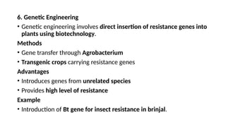 Advanced Breeding Strategies for Biotic Stress Resistance in Vegetable ...