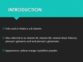 Biotin & folic acid