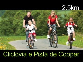 2.5km




Cliclovia e Pista de Cooper
 