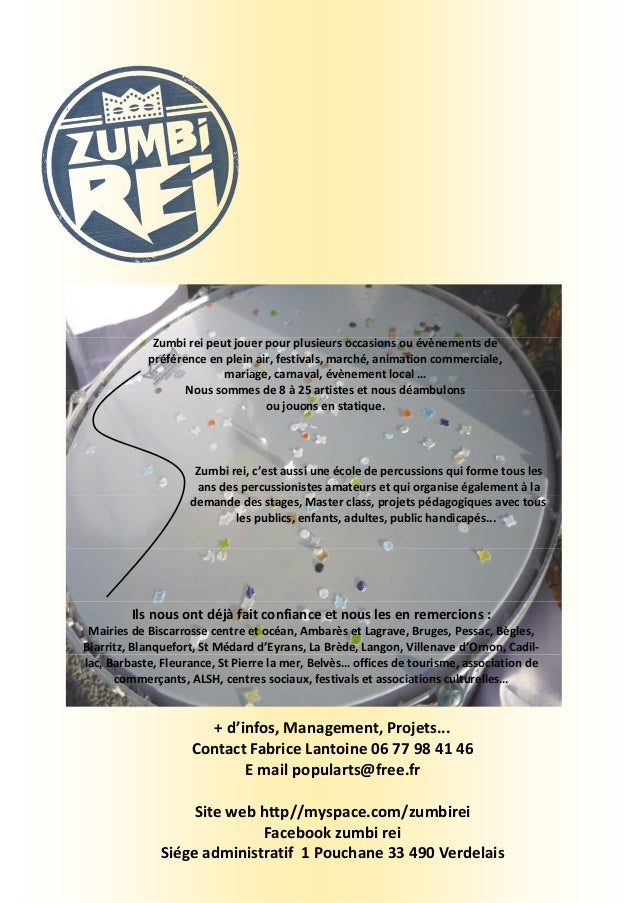 Bio Zumbi Rei Mai 2013