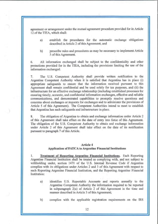 acuerdo intercambio información