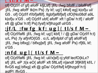 # gDa/ O{zf/f kl/ro,/ ;nfd ug]{ tl/sf M–  of] O{zf/f cfˆgf] afofF k§Lsf] ;jf/L ;fwg bfofF / bfofFsf] ;jf/L ;fwg afofF tk{m Ps} ;fy kf; ug'{ k¥of] eg] k|of]u ul/G5 . of] O{zf/f rf/bf]af6f], ltgbf]af6f]sf] cfO{No08df a9L k|of]u x'G5 . of] O{zf/f ubf{ afofF xft ! gDa/ h:tf] / afofF xft @ gDa/ h:tf] Ps};fysf] kf]lhzgdf ul/G5 . ;jf/L ;fwfg kf; ug]{ tl/sf M– of] O{zf/faf6 ;jf/L ;fwg kf; ug'{ kbf{ ! / @ gDa/ O{zf/f h:t} u/L Ps} ;fy af]nfO{G5 . o;/L af]nfpbf cfˆgf] afofFsf] ;jf/L ;fwg bflxg] / blfxg]sf] ;jf/L ;fwg afofF Ps} rf]6L kf; x'G5 .  ;nfd ug]{ tl/sf M–  of] O{zf/faf6 ;jf/L ;fwg kf; ul//x]sf] cj:yfdf lecfO{kLx?sf] ;jf/L eP ;t{s eO{ afofF xft 5ftLsf] n]andf 3f]K6f] kf/L /flvG5 eg] bflxg] xft @ gDa/ O{zf/fsf] kf]lhzgdf h:t} agfP/ /flvG5 . 
