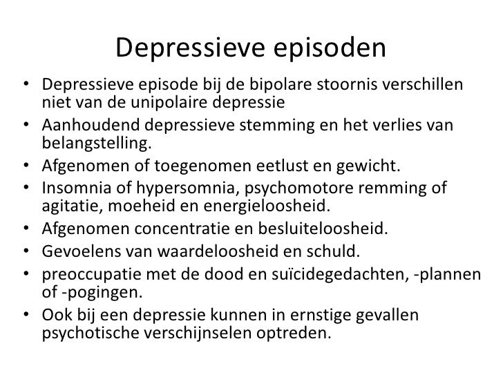 Bipolair en verslaafd