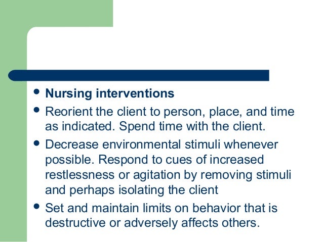 Nursing consideration for klonopin