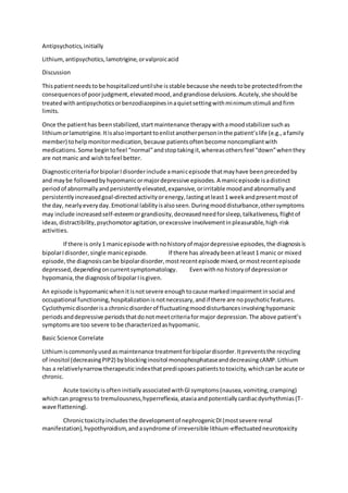 Bipolar case | PDF