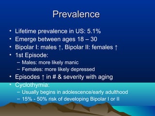 Bipolar disorder | PPT