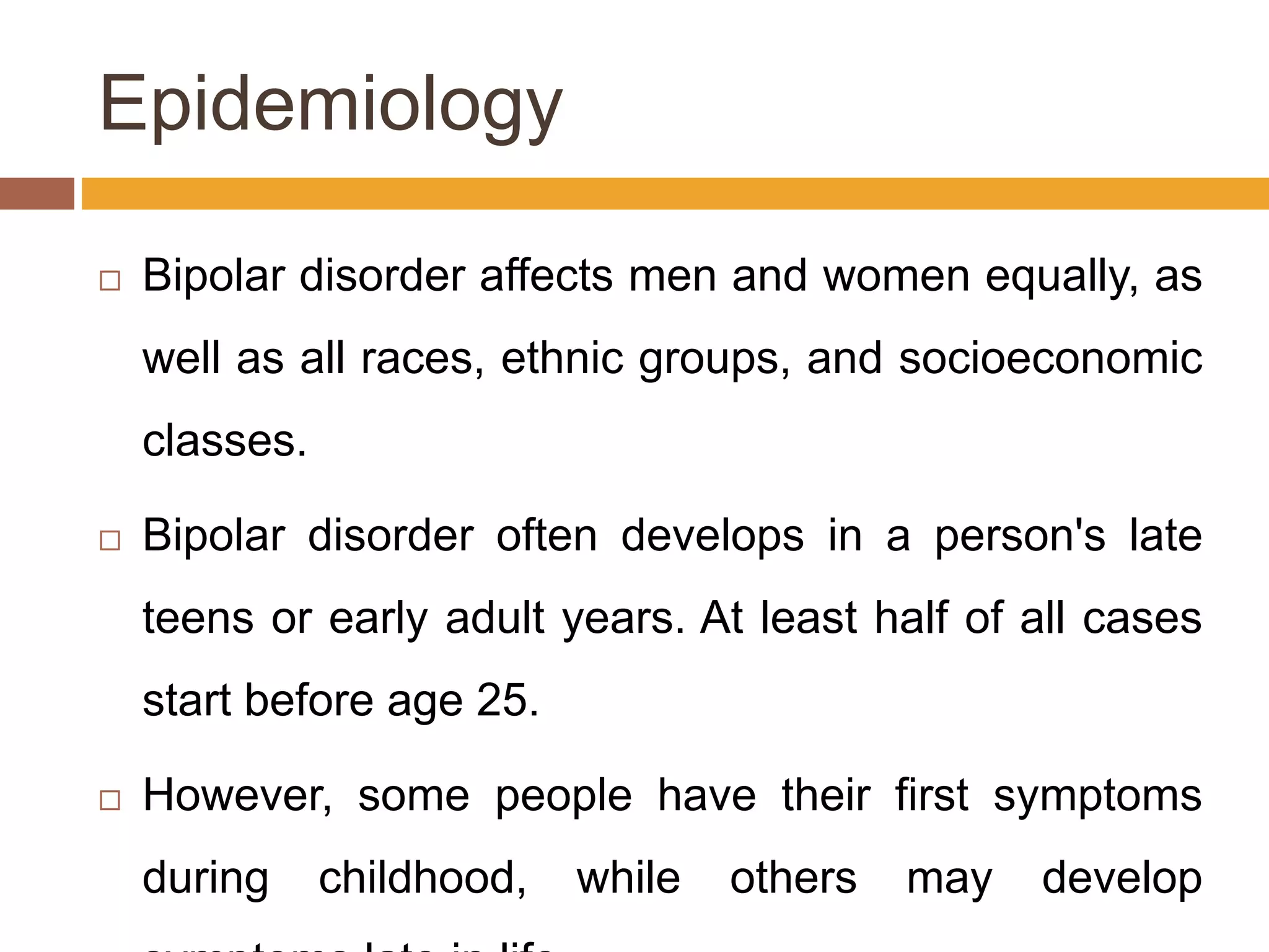 Bipolar Disorder | PPT