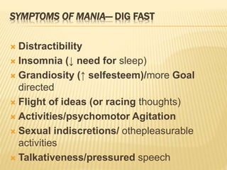 Bipolar disorder | PPTX