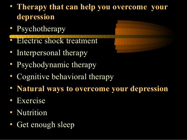 Natural Ways To Overcome Severe Depression Natural Ways To Overcome Severe Depression