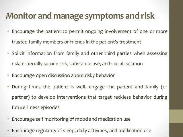 Bipolar Disorder Management