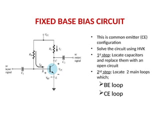 Base Emitter Loop BIPOLAR JUNCTION TRANSISTOR(BJT) Introduction-1.pptx