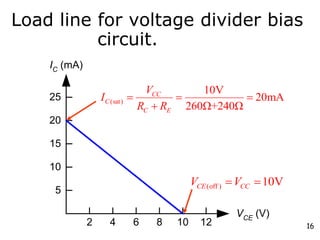 Bipolar junction transistor : Biasing and AC Analysis | PDF