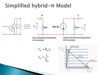 Bipolar junction transistor : Biasing and AC Analysis | PDF
