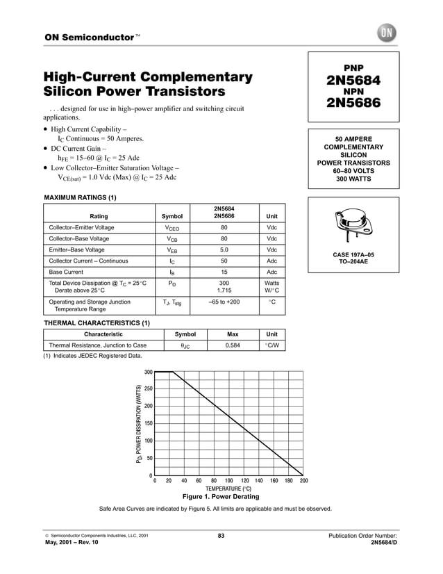 Bipolar Power Transistor Databook 2001 ON Semiconductor.pdf