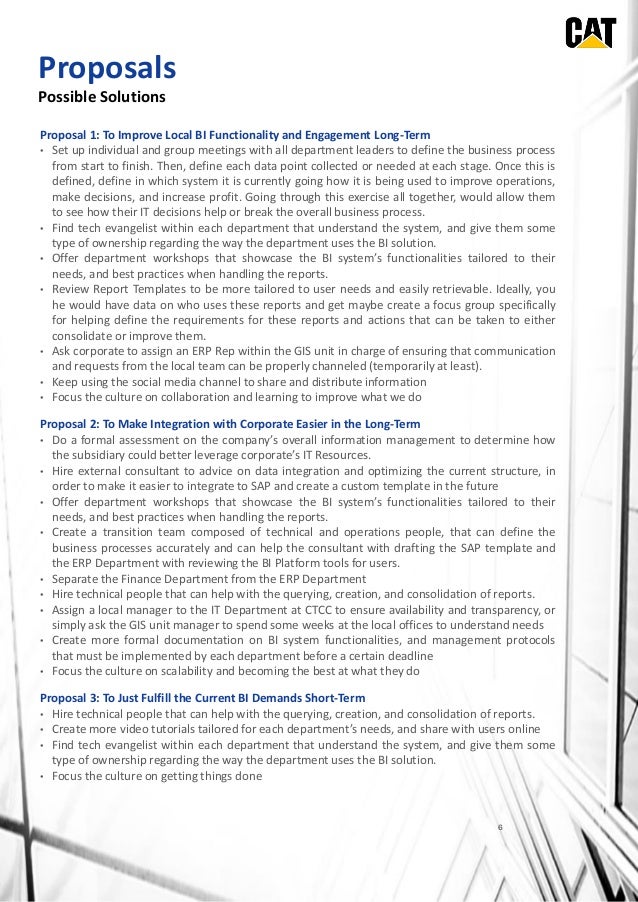 Case study business intelligence solution picture
