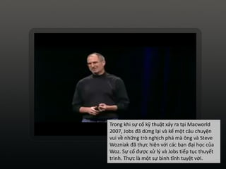 Bi quyet thuyet trinh cua Steve Jobs