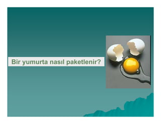 Bir yumurta nasıl paketlenir?
 