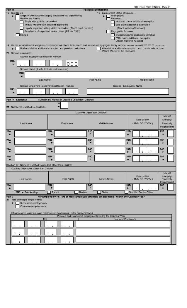 dependents form for Bir39 dependents form for Bir39