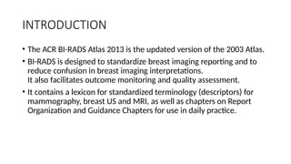 BIRADS mammogram and usg lexicon review.pptx