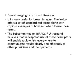 BIRADS 3 for mammografi examination in woman | PPTX