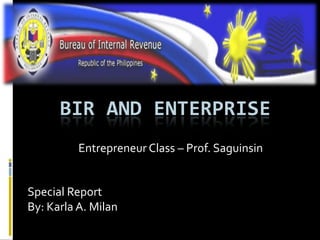 Bir and enterprise | PPT