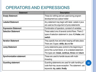 JAVA PROGRAMMINGD | PPTX