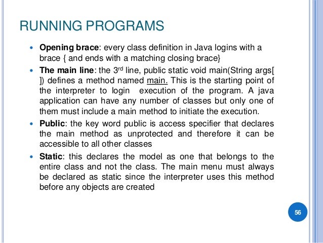 Java Programmingd