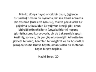Biraz tefekkür