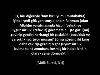 Biraz tefekkür