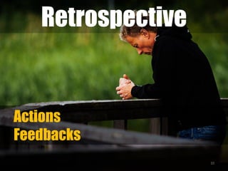 10
Retrospective
Actions
Feedbacks
 