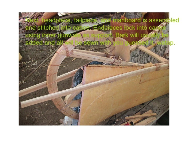 Birchbark canoe