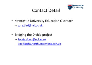 Bird - Bridging the gap between secondary and tertiary education: the ...