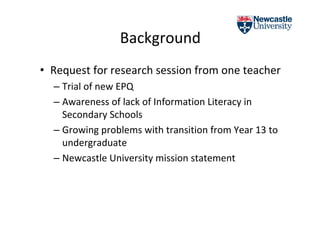 Bird - Bridging the gap between secondary and tertiary education: the ...