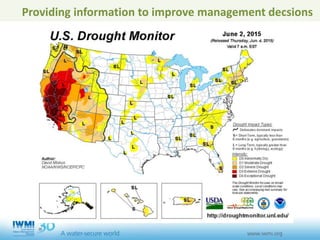 Providing information to improve management decsions
 