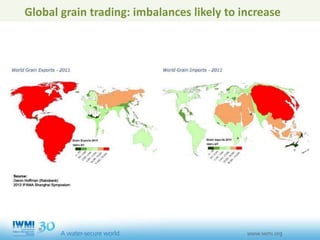 Global grain trading: imbalances likely to increase
 