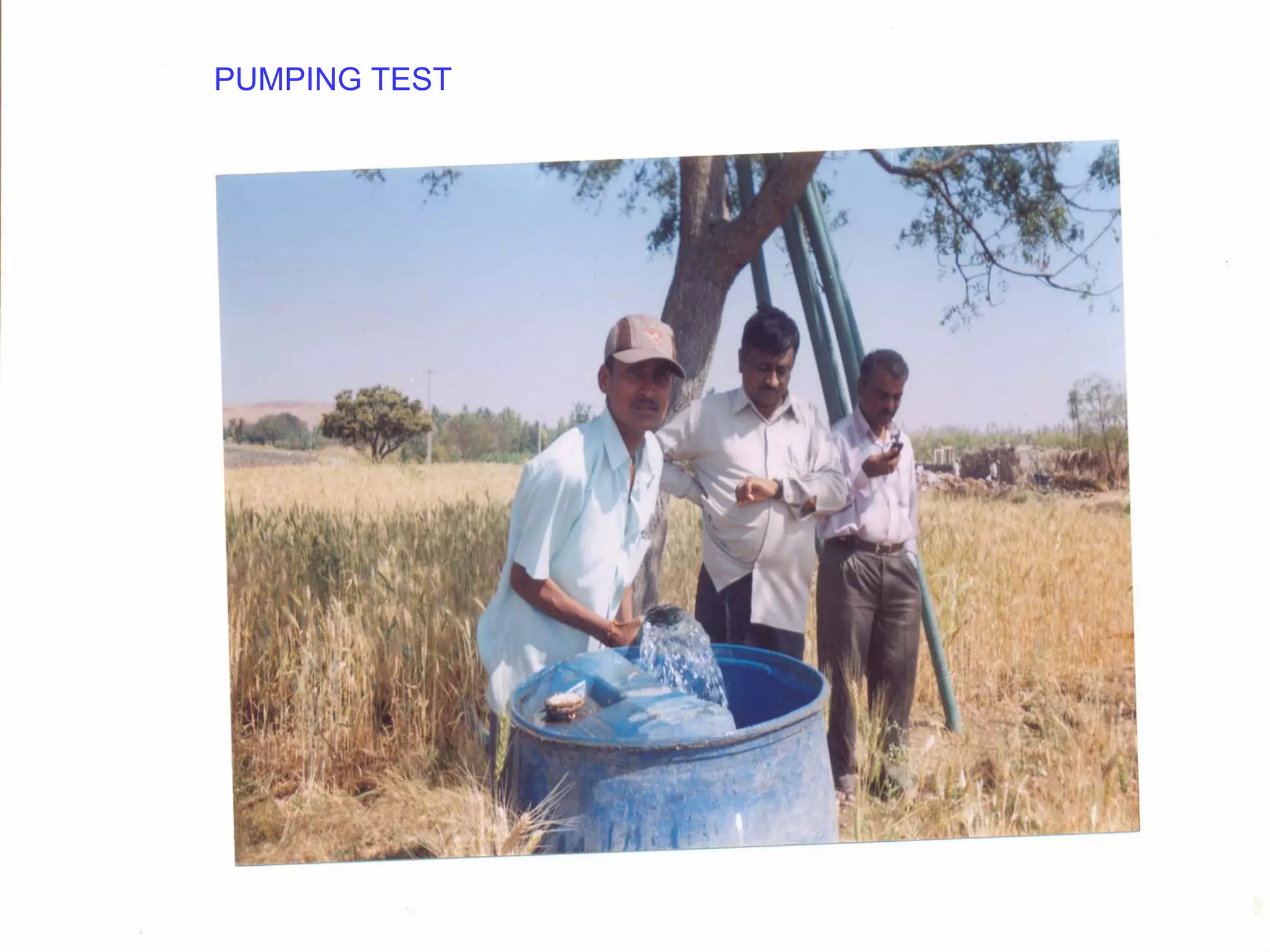 SACHETANA Project Experience with recharge - BIRD-K