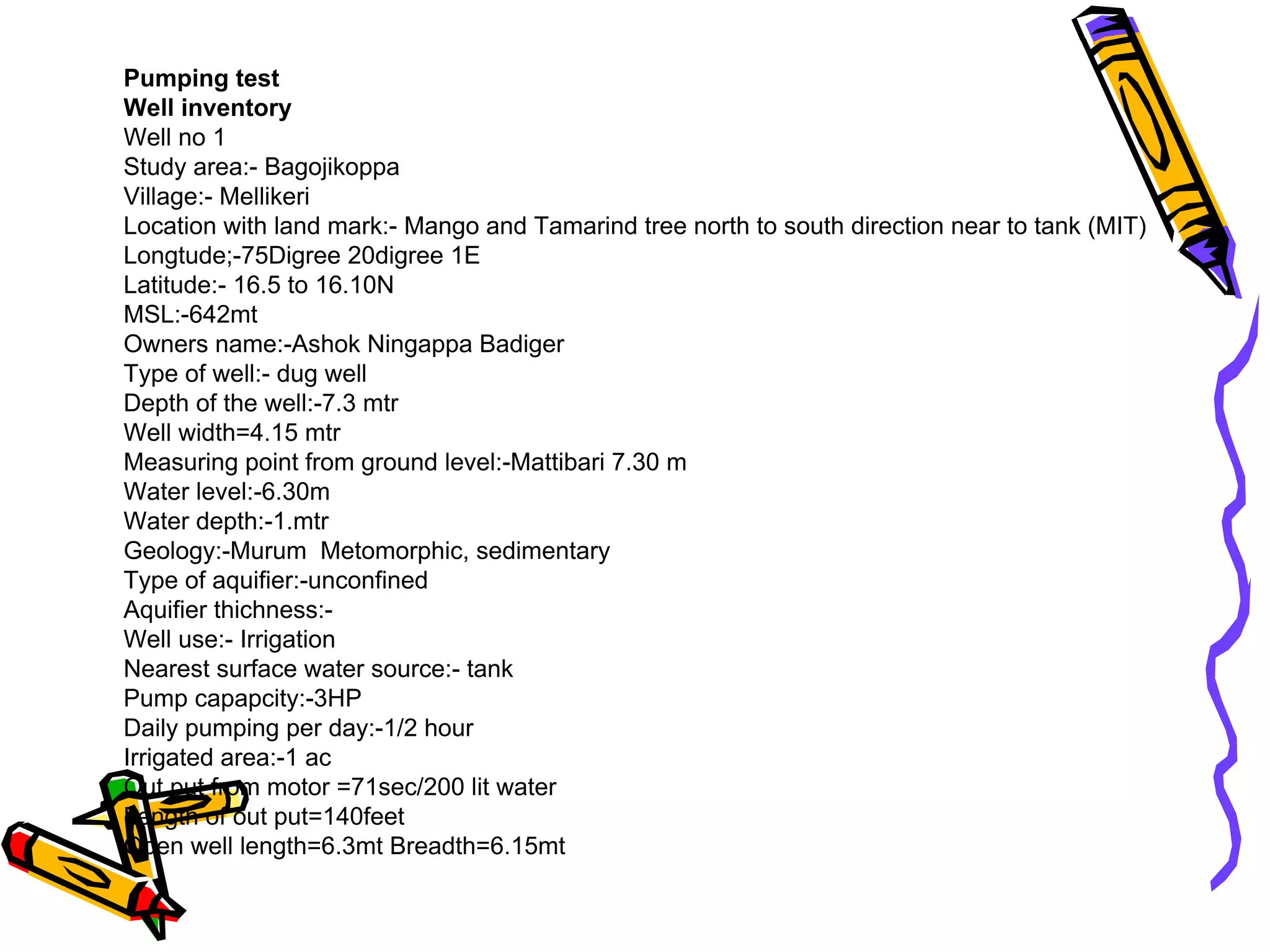 SACHETANA Project Experience with recharge - BIRD-K