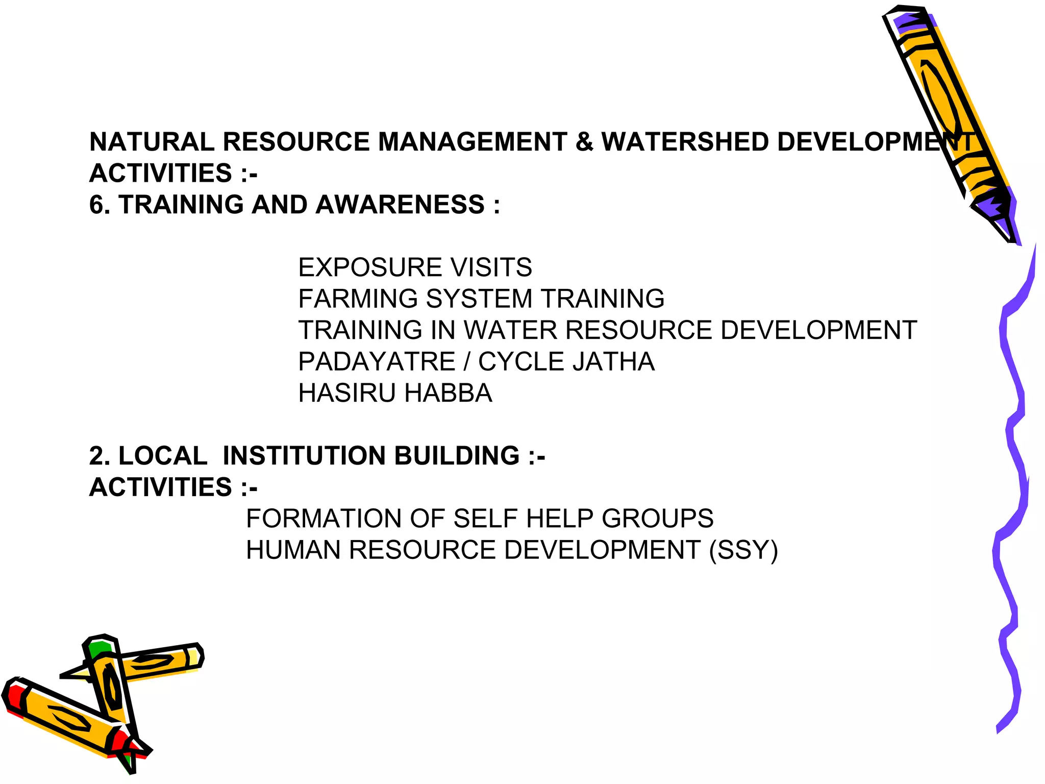 SACHETANA Project Experience with recharge - BIRD-K
