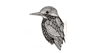 Birds, in Pen, Art Lesson | PPTX