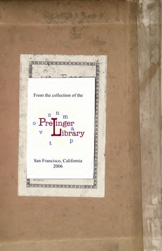 From the collection of the
z nz_ m
Prelinger
i
a
oJibrary
p
San Francisco, California
2006
 