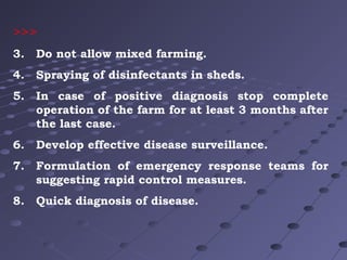 Conclusions
 Bird flu has done loss of millions of dollars and
  human losses in many parts of world.

 It is great thre...
