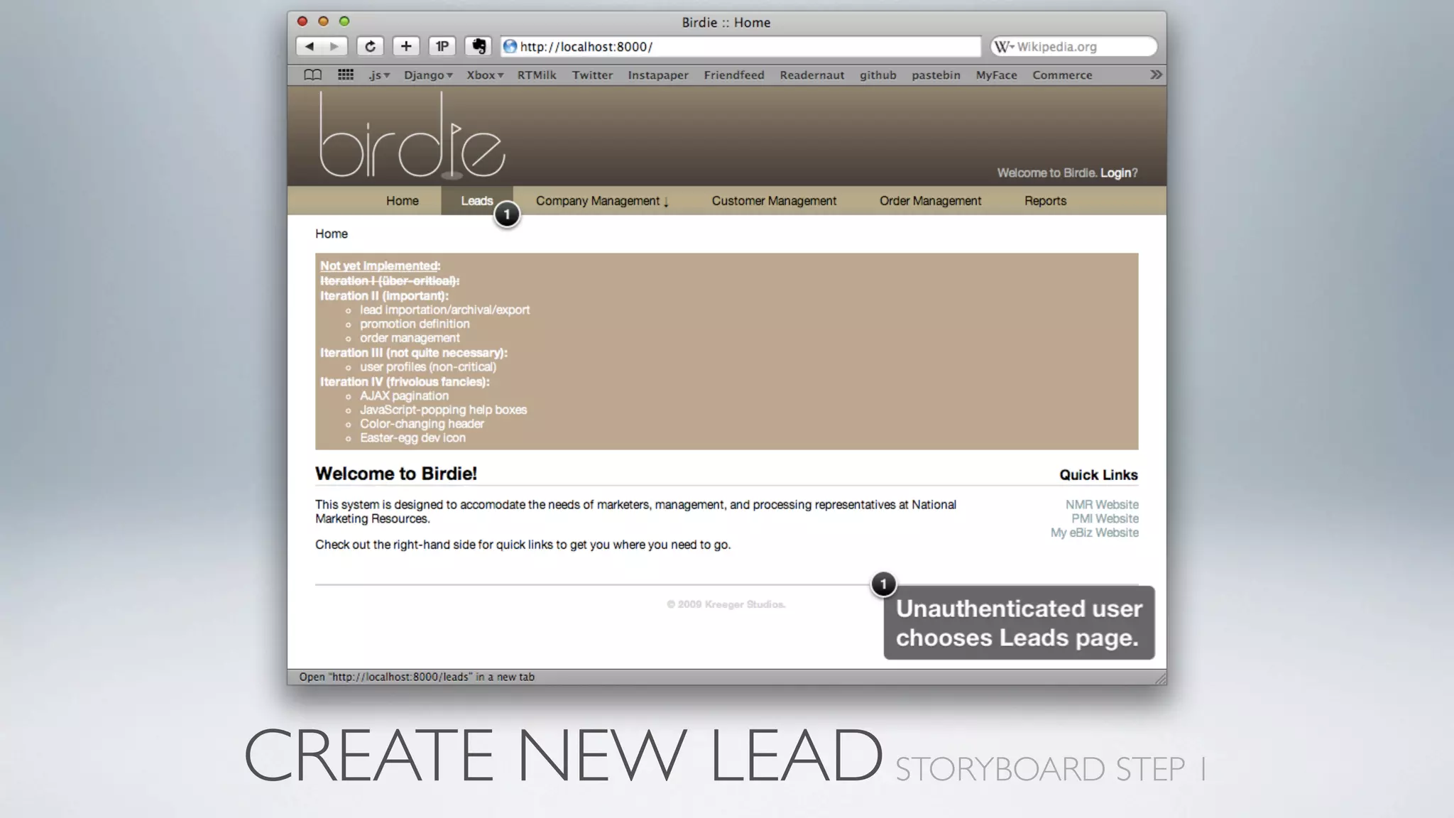 Birdie Design Presentation