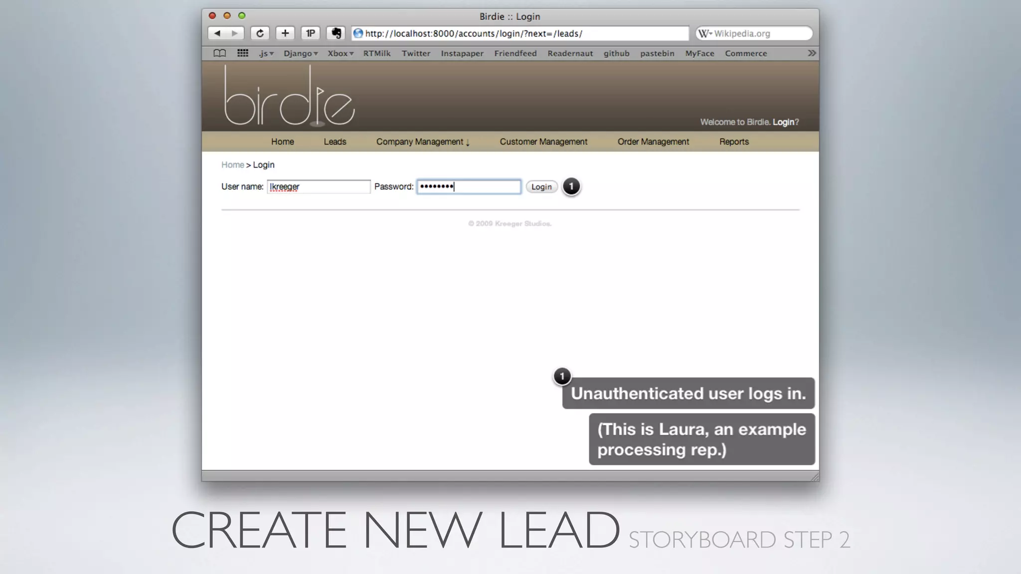 Birdie Design Presentation